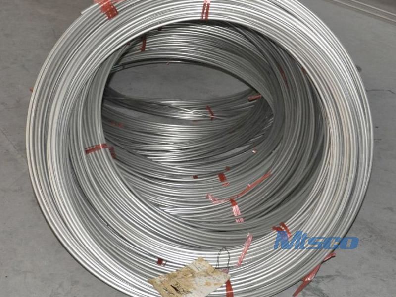 Nickel Alloy 825/ UNS N08825 ASTM B829 Seamless Coiled Tubing Control Line For Petroleum